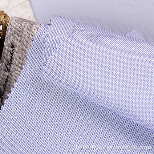 Polyester Shirt Fabric Bamboo Check Fabric Comfortable